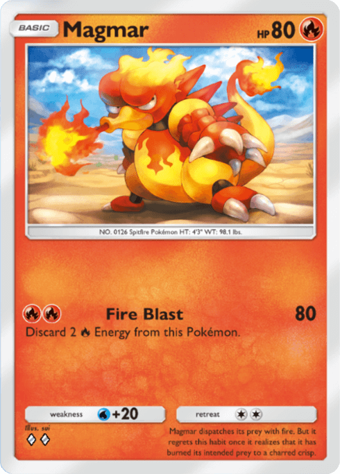 Magmar Mythical Island (A1a) Mew