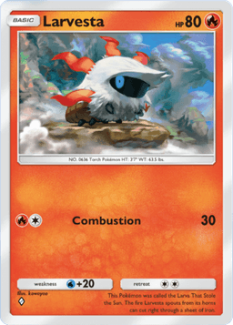 Larvesta Mythical Island (A1a) Mew
