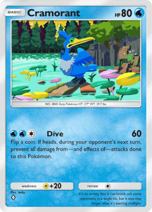 Cramorant Mythical Island (A1a) Mew