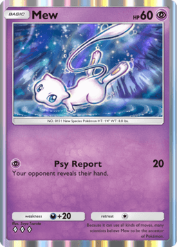 Mew Mythical Island (A1a) Mew