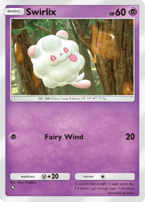 Swirlix Mythical Island (A1a) Mew