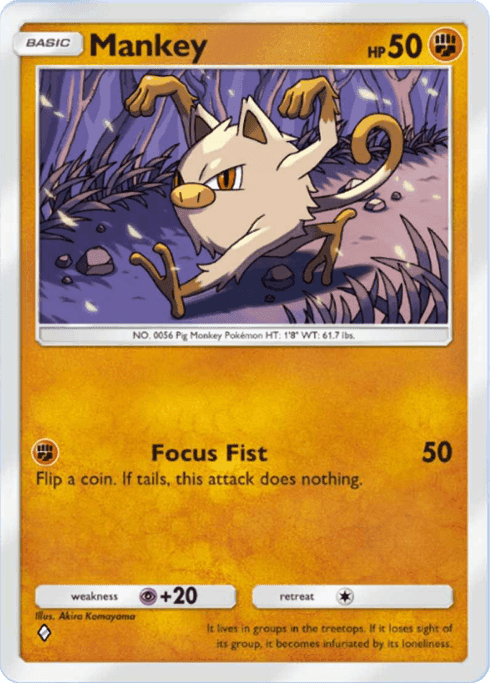 Mankey Mythical Island (A1a) Mew