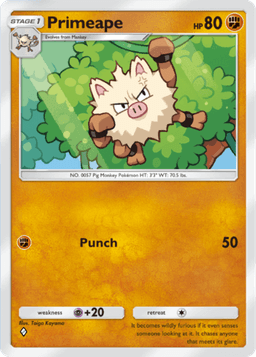 Primeape Mythical Island (A1a) Mew