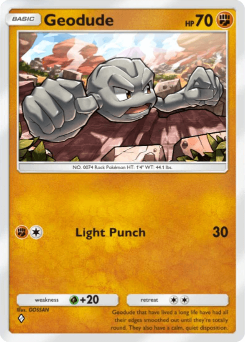 Geodude Mythical Island (A1a) Mew