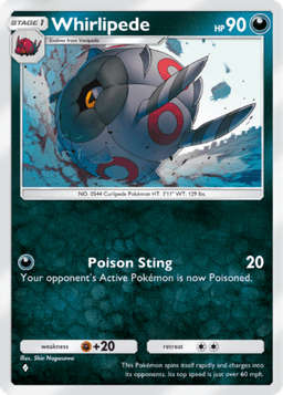 Whirlipede Mythical Island (A1a) Mew