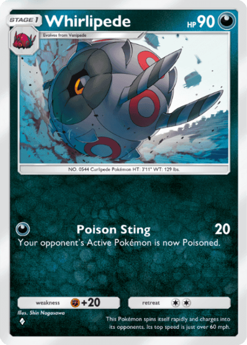 Whirlipede Mythical Island (A1a) Mew