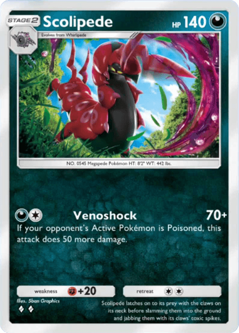 Scolipede Mythical Island (A1a) Mew