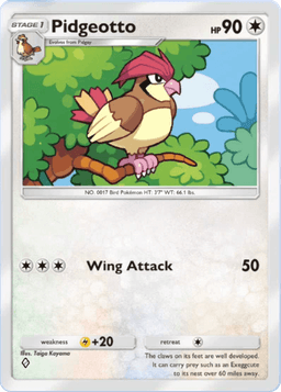 Pidgeotto Mythical Island (A1a) Mew