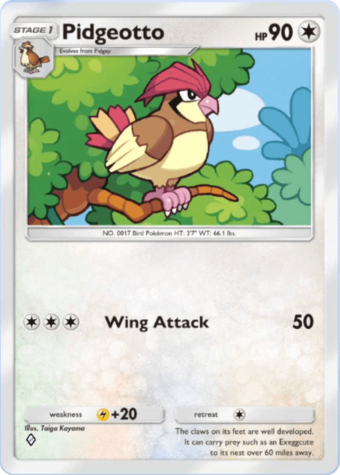 Pidgeotto Mythical Island (A1a) Mew