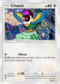 Chatot Mythical Island (A1a) Mew
