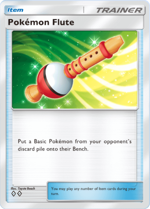 Pokemon Flute Mythical Island (A1a) Mew