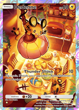 Dedenne Mythical Island (A1a) Mew