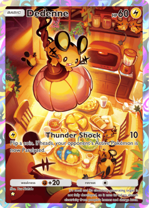 Dedenne Mythical Island (A1a) Mew