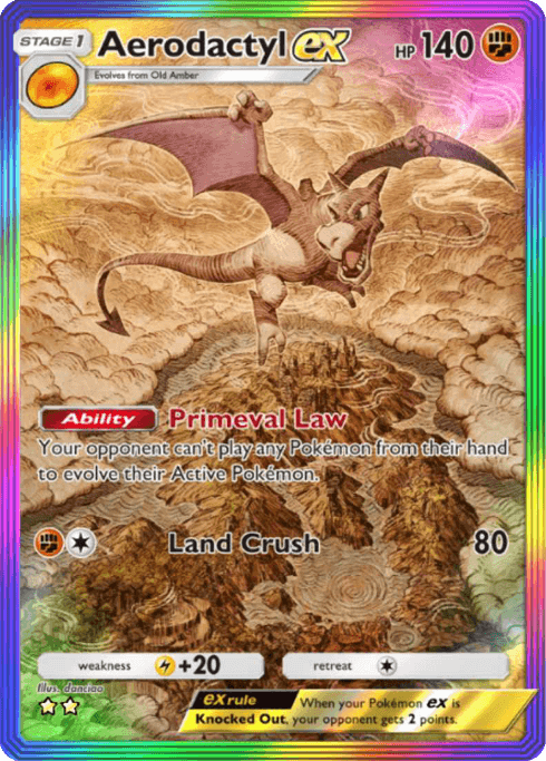 Aerodactyl ex Mythical Island (A1a) Mew