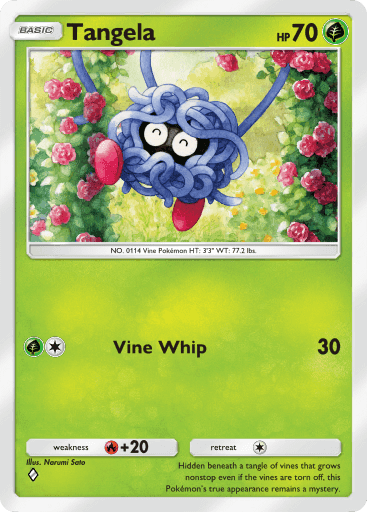 Tangela Space-Time Smackdown (A2) Dialga
