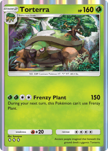 Torterra Space-Time Smackdown (A2) Palkia