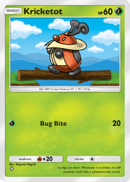 Kricketot Space-Time Smackdown (A2) Palkia