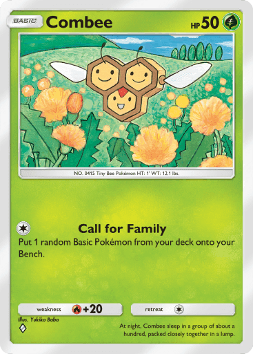 Combee Space-Time Smackdown (A2) Dialga
