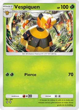 Vespiquen Space-Time Smackdown (A2) Dialga