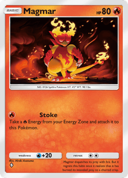 Magmar Space-Time Smackdown (A2) Palkia