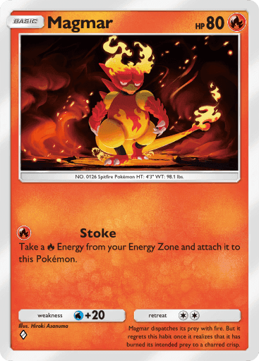 Magmar Space-Time Smackdown (A2) Palkia