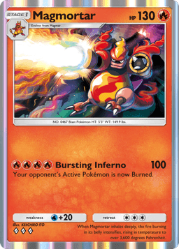 Magmortar Space-Time Smackdown (A2) Palkia