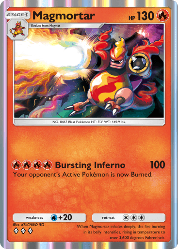Magmortar Space-Time Smackdown (A2) Palkia