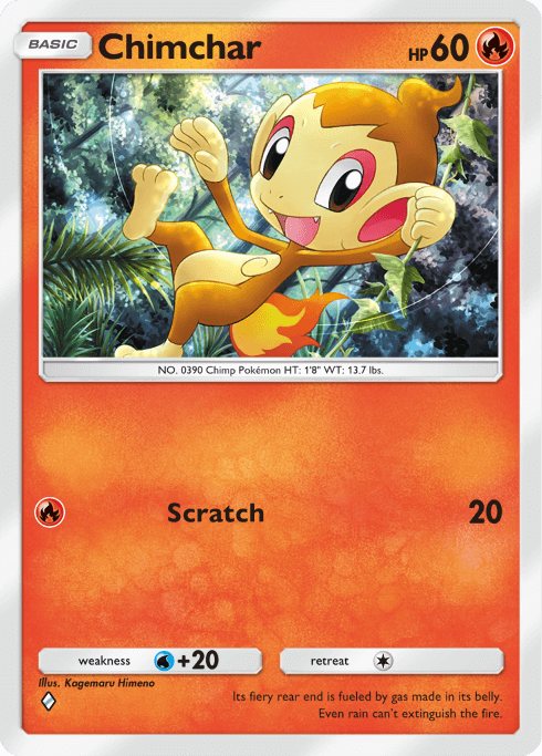 Chimchar Space-Time Smackdown (A2) Palkia