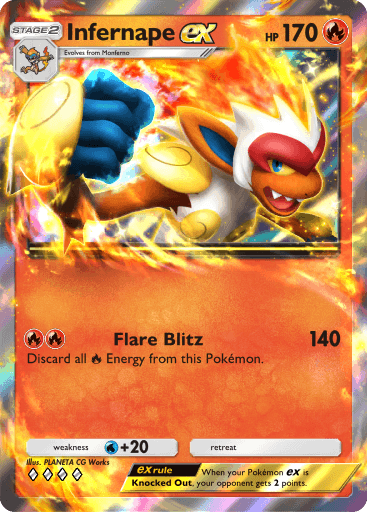 Infernape ex Space-Time Smackdown (A2) Palkia