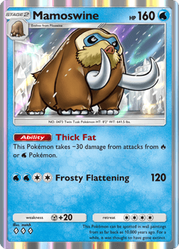 Mamoswine Space-Time Smackdown (A2) Dialga