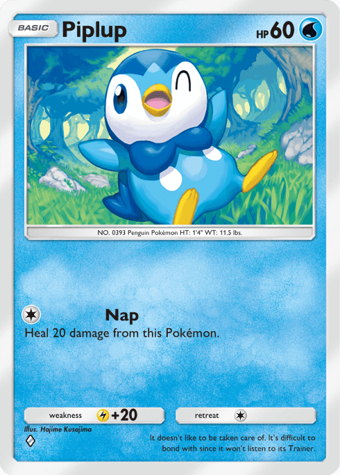 Piplup Space-Time Smackdown (A2) Palkia