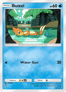 Buizel Space-Time Smackdown (A2) Any (Space-Time Smackdown)