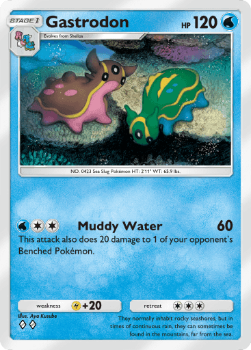 Gastrodon Space-Time Smackdown (A2) Palkia