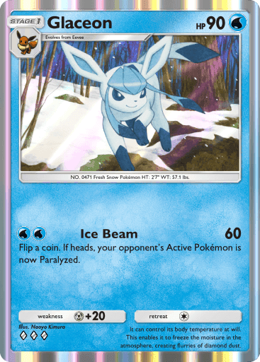 Glaceon Space-Time Smackdown (A2) Palkia