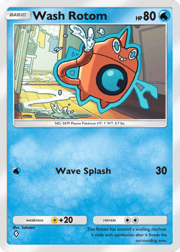 Wash Rotom Space-Time Smackdown (A2) Any (Space-Time Smackdown)