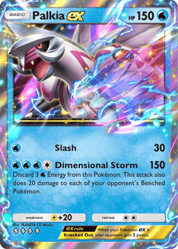 Palkia ex Space-Time Smackdown (A2) Palkia
