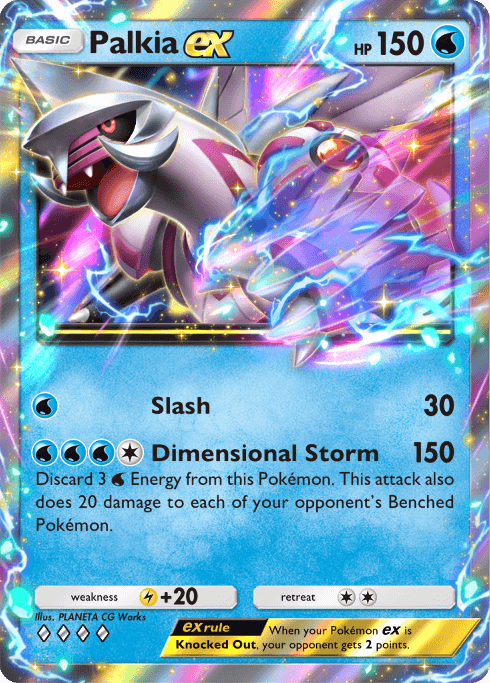 Palkia ex Space-Time Smackdown (A2) Palkia