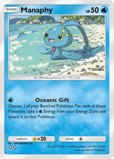 Manaphy Space-Time Smackdown (A2) Palkia