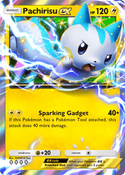 Pachirisu ex Space-Time Smackdown (A2) Dialga
