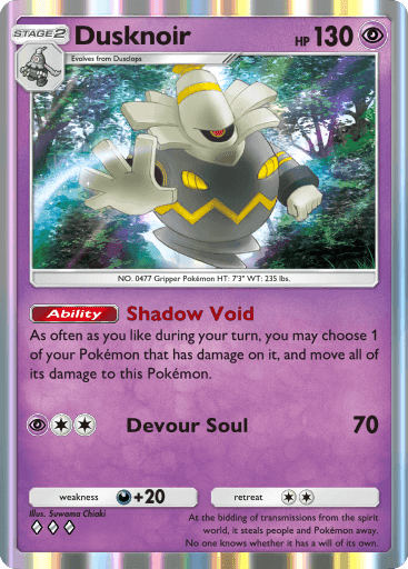 Dusknoir Space-Time Smackdown (A2) Dialga