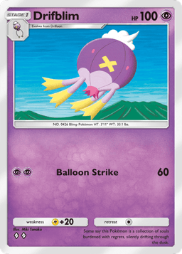 Drifblim Space-Time Smackdown (A2) Dialga