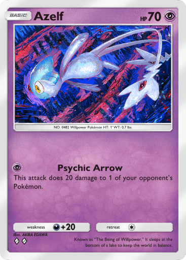 Azelf Space-Time Smackdown (A2) Any (Space-Time Smackdown)