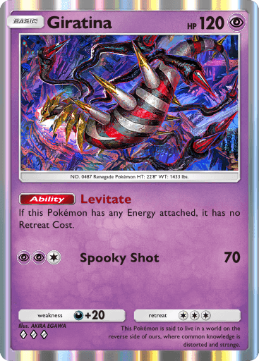 Giratina Space-Time Smackdown (A2) Palkia