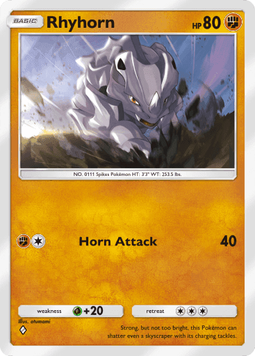 Rhyhorn Space-Time Smackdown (A2) Palkia