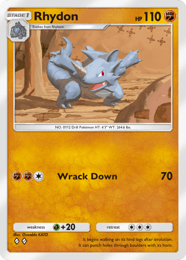 Rhydon Space-Time Smackdown (A2) Palkia
