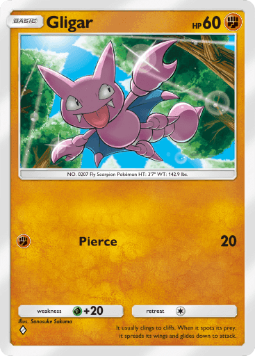 Gligar Space-Time Smackdown (A2) Dialga