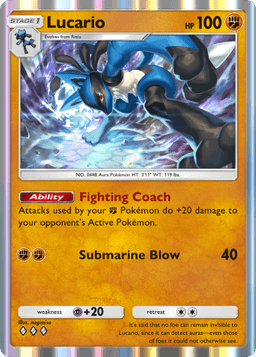 Lucario Space-Time Smackdown (A2) Dialga