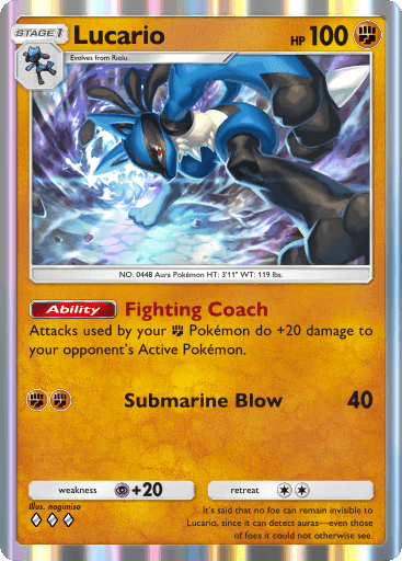 Lucario Space-Time Smackdown (A2) Dialga