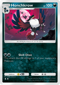 Honchkrow Space-Time Smackdown (A2) Dialga