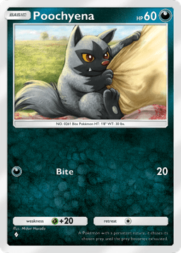 Poochyena Space-Time Smackdown (A2) Any (Space-Time Smackdown)